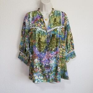 Anthropologie Dolan Silk Blouse